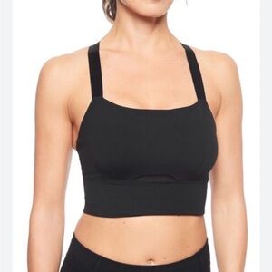Athleta Lotus Bra in black